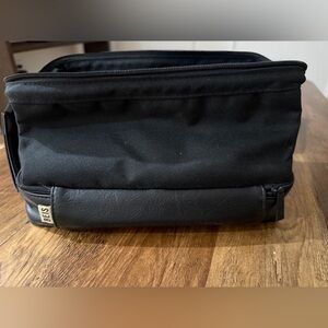 BEIS Black Travel Cosmetic Toiletry Pouch